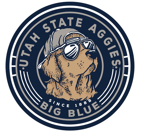 Utah State Dog Sticker